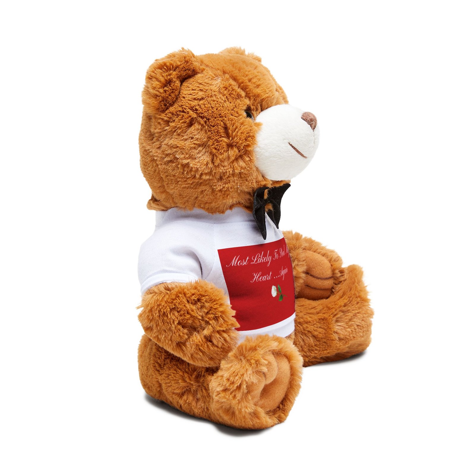 cute plush teddy bear with personalized t shirt — romantic gift for valentine’s day & anniversaries cute plush teddy bear with personalized t shirt — romantic gift for valentine’s day & anniversaries