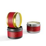 holiday cherry tin candle — 'not likely to meet my needs again' decorative scented tin