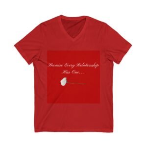 v neck tee — because every relationship has one.