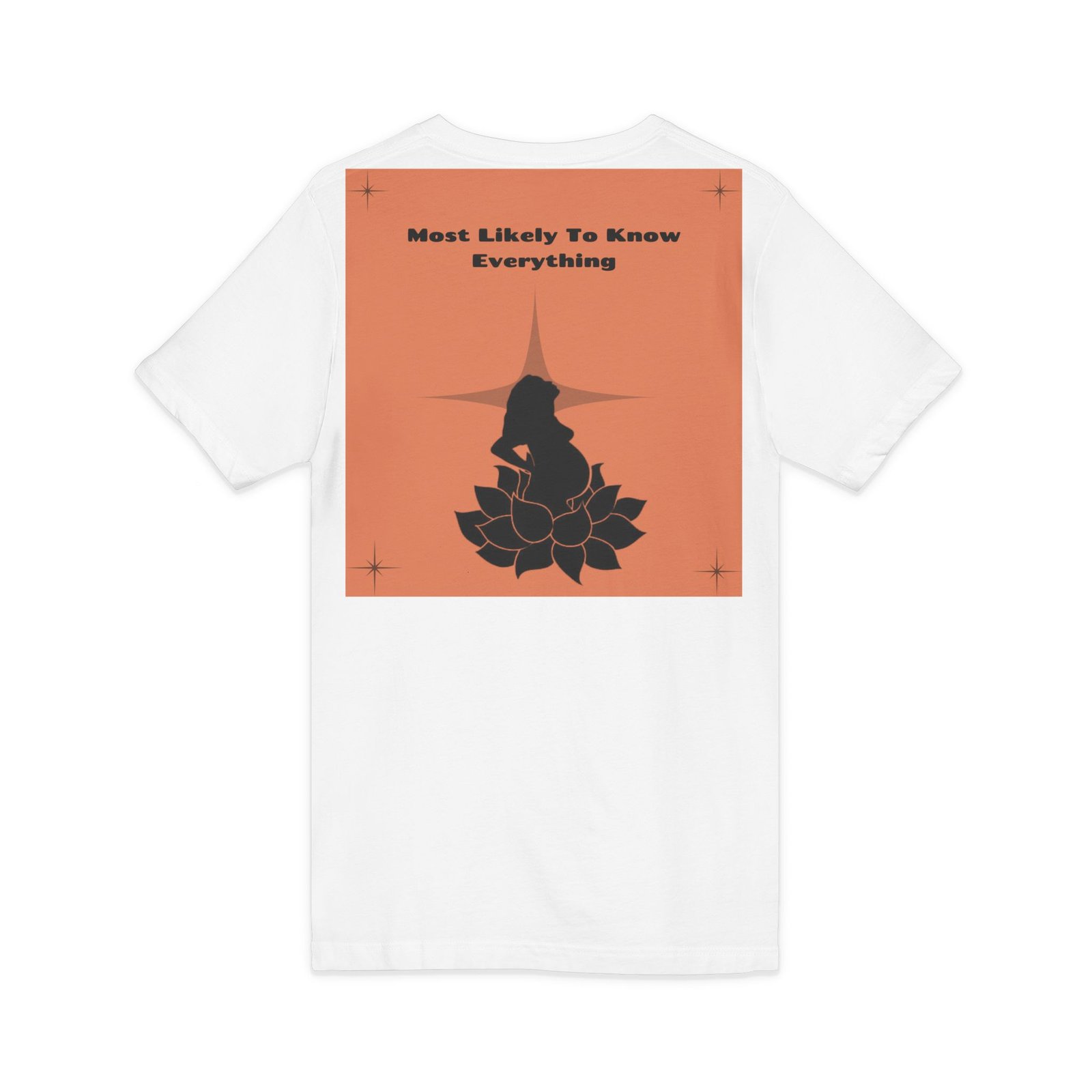 most likely to know everything v neck tee most likely to know everything v neck tee