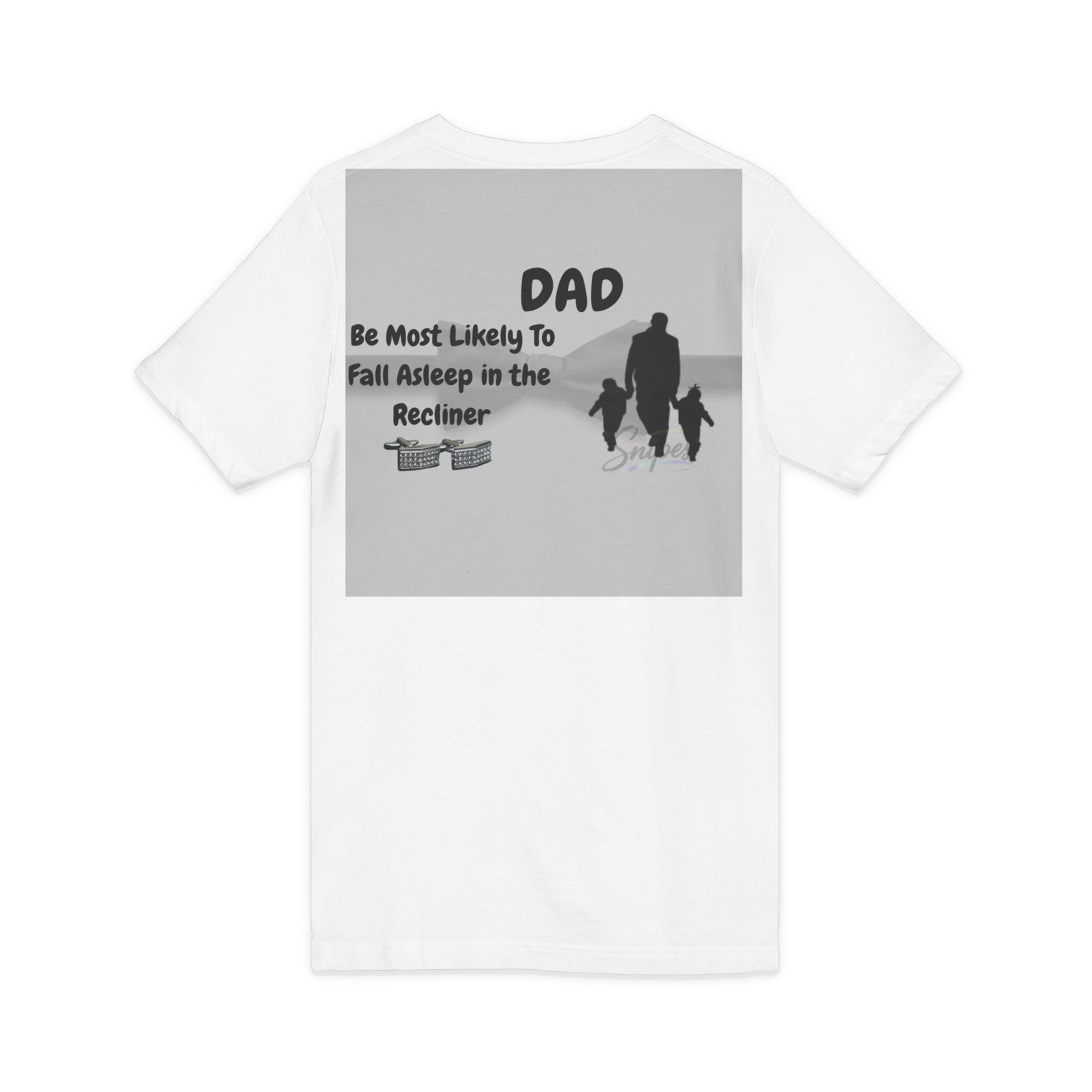 "most likely to fall asleep in the recliner" funny father’s day tee "most likely to fall asleep in the recliner" funny father’s day tee