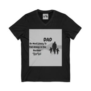 dad t‑shirt — "most likely to fall asleep in the recliner" funny father’s day tee