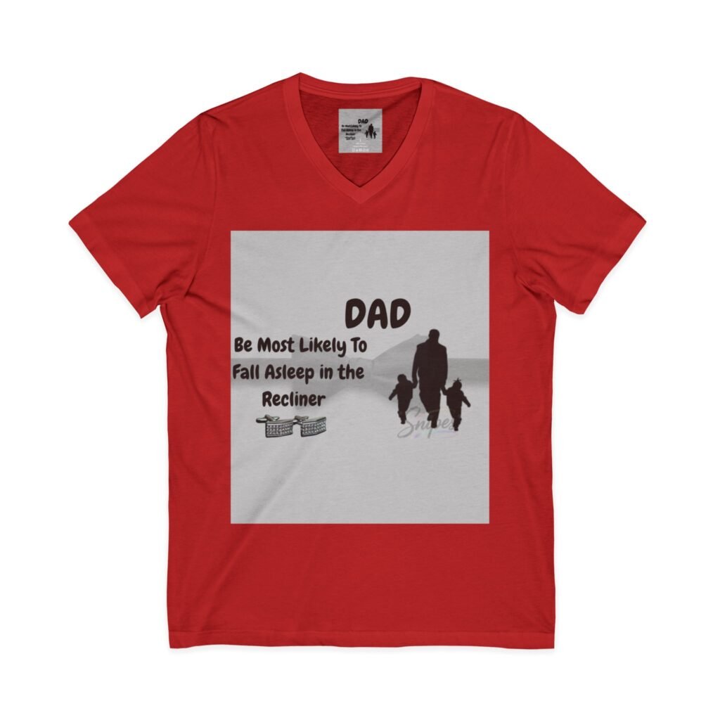 "Most Likely to Fall Asleep in the Recliner" Funny Father’s Day Tee "most likely to fall asleep in the recliner" funny father’s day tee